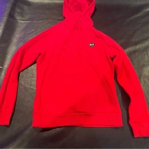 Under Armour red hoodie